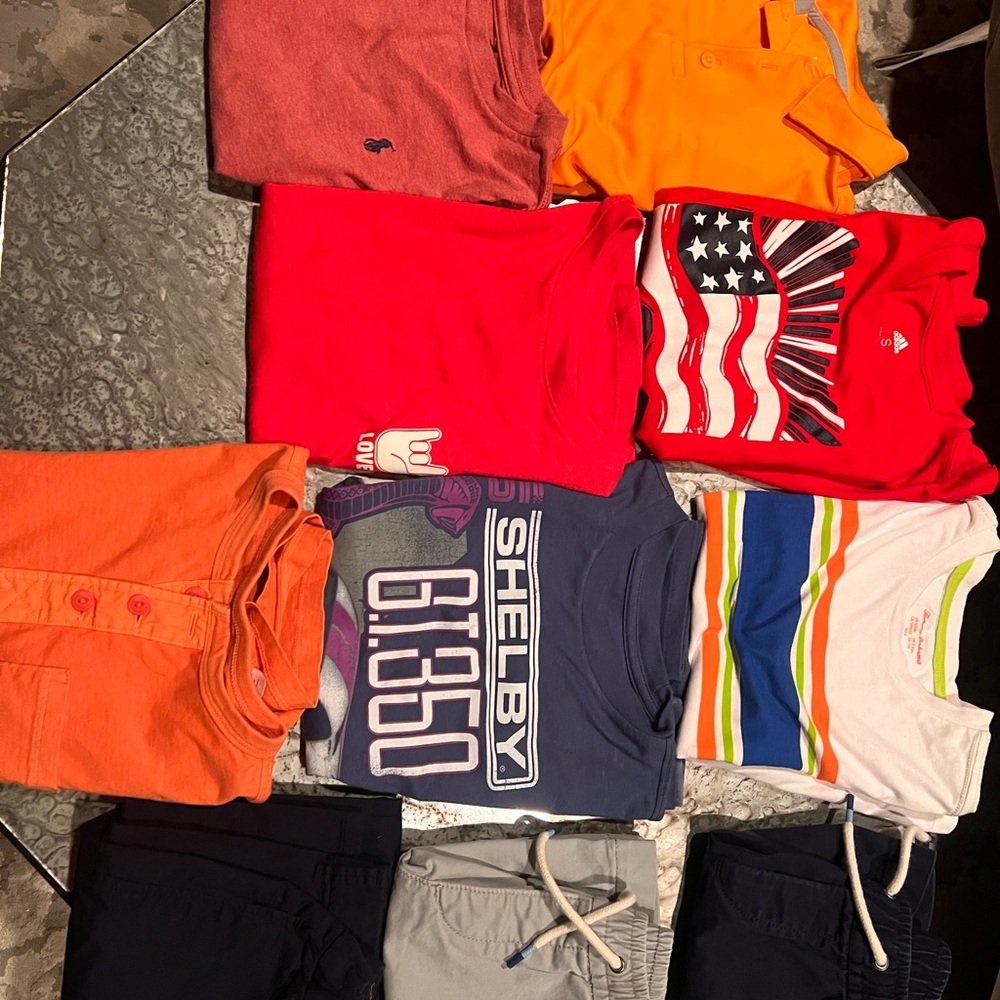 Boys summer clothes size 6/7